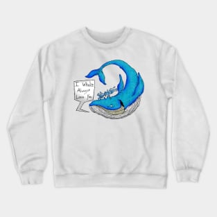 Whale Crewneck Sweatshirt